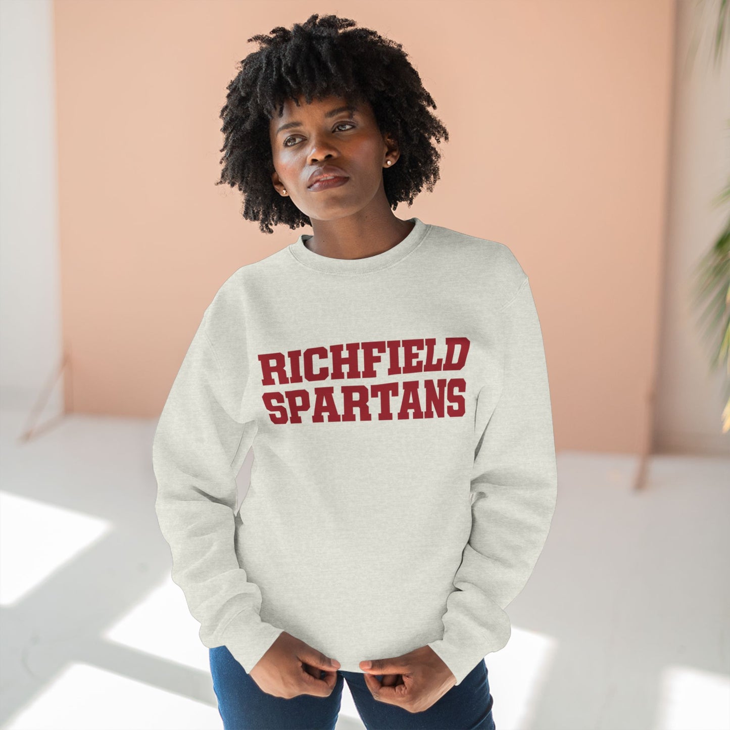 Richfield Spartans Unisex Crewneck Sweatshirt  - Cozy Everyday Wear