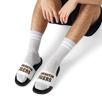 Farmington Tigers Men's Removable-Strap Sandals - Stylish Comfort for Game Day