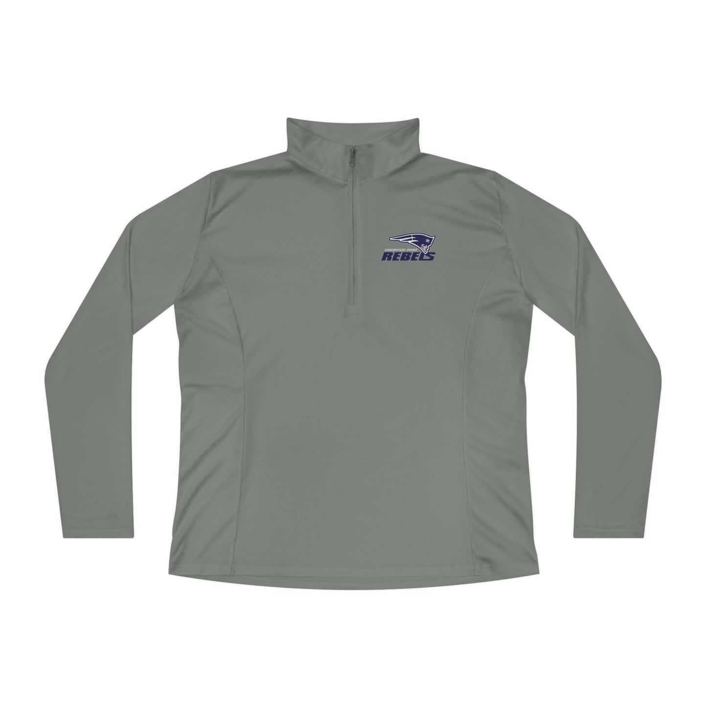 Champlin Park Rebels Ladies Quarter-Zip Pullover - Stylish & Comfortable Activewear