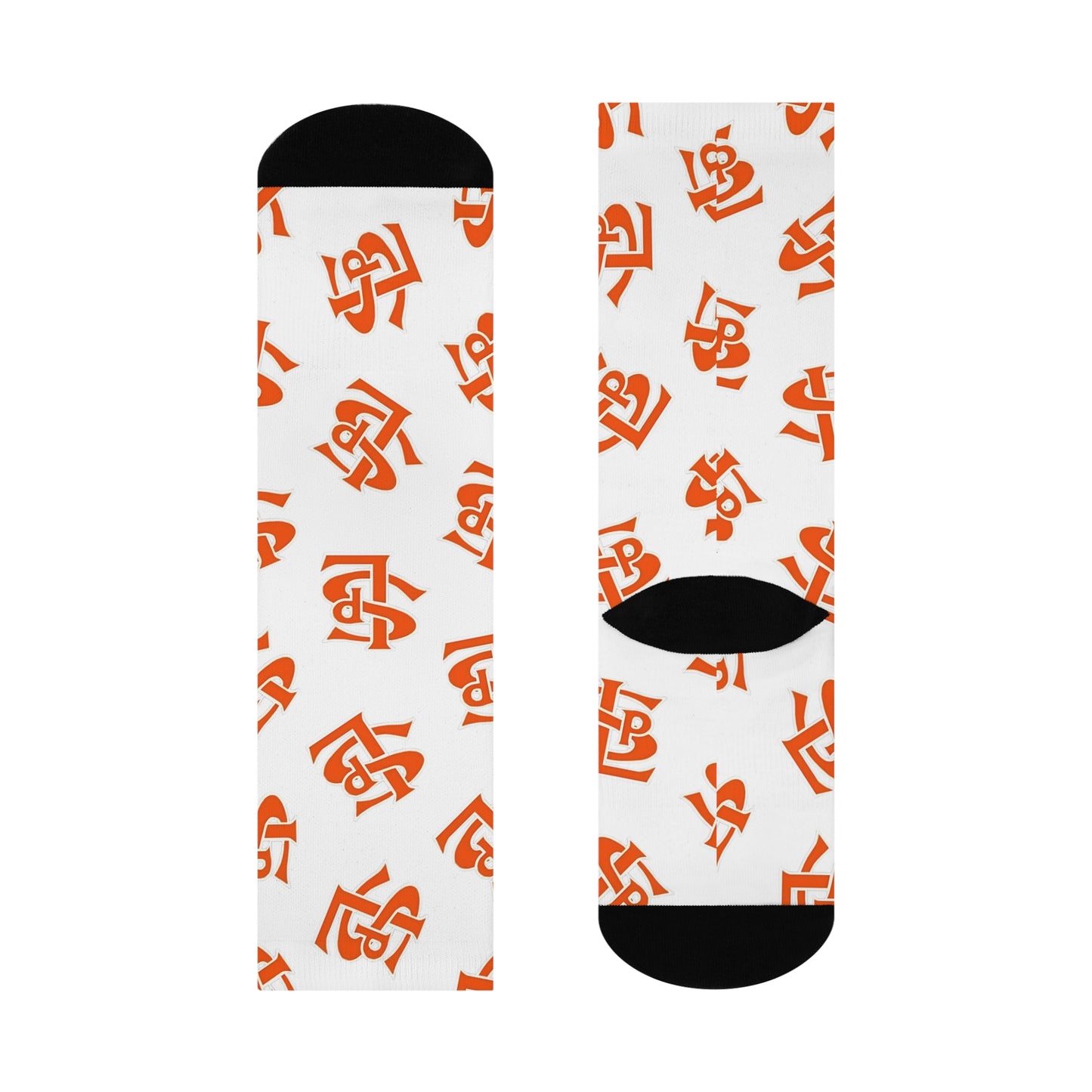 Saint Louis Park Orioles Trendy Cushioned Crew Socks
