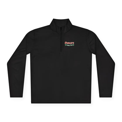 Quarter-Zip Pullover — O'Malley's Logo Embroidered Chest - Unisex