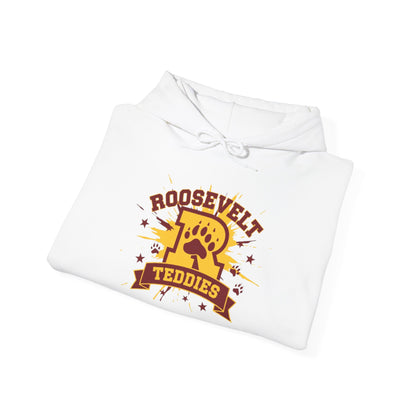 Minneapolis Roosevelt Teddies Cozy Unisex Hooded Sweatshirt