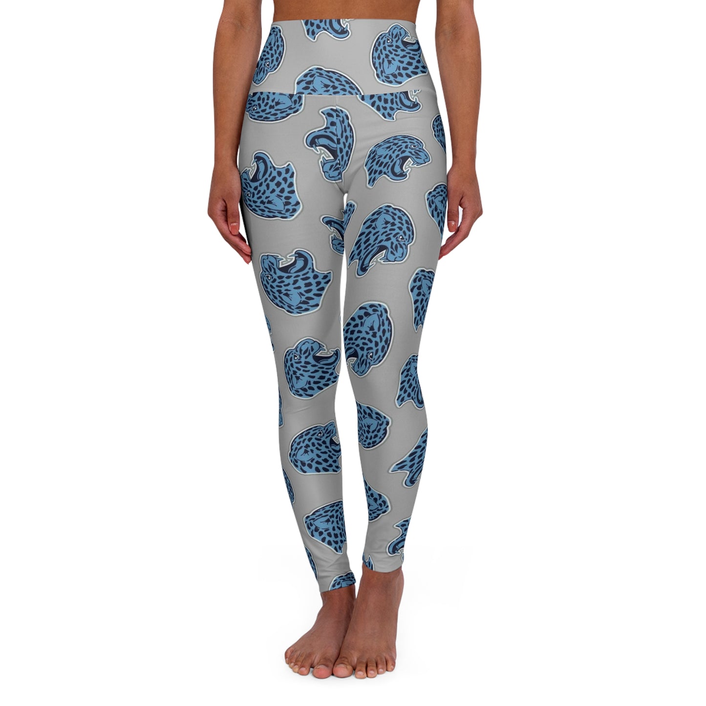 Bloomington Jefferson Jaguars Trendy High Waisted Leggings