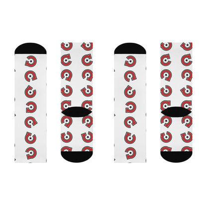 Minneapolis Camden Trendy Cushioned Crew Socks