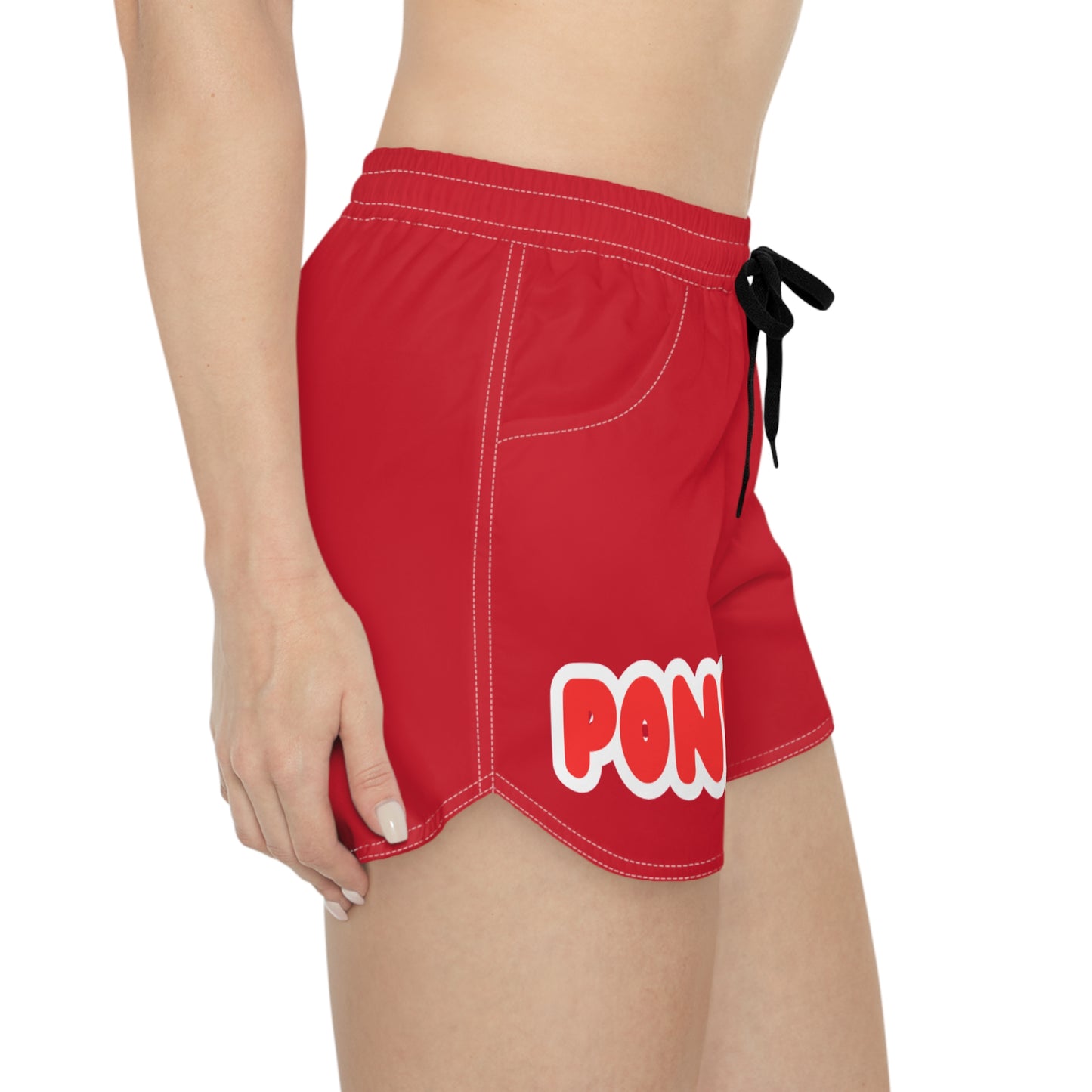 Stillwater Ponies Women's Red Casual Shorts