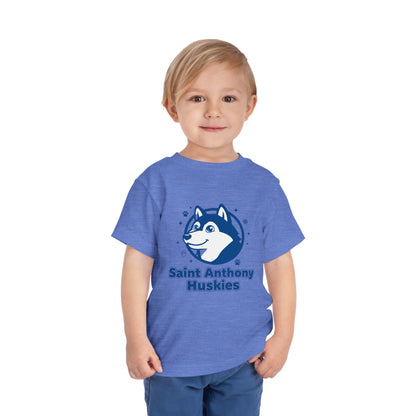 Saint Anthony Huskies Toddler Tee - Short Sleeve Shirt for Kids