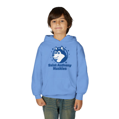 Saint Anthony Huskies Youth Heavy Blend Hooded Sweatshirt