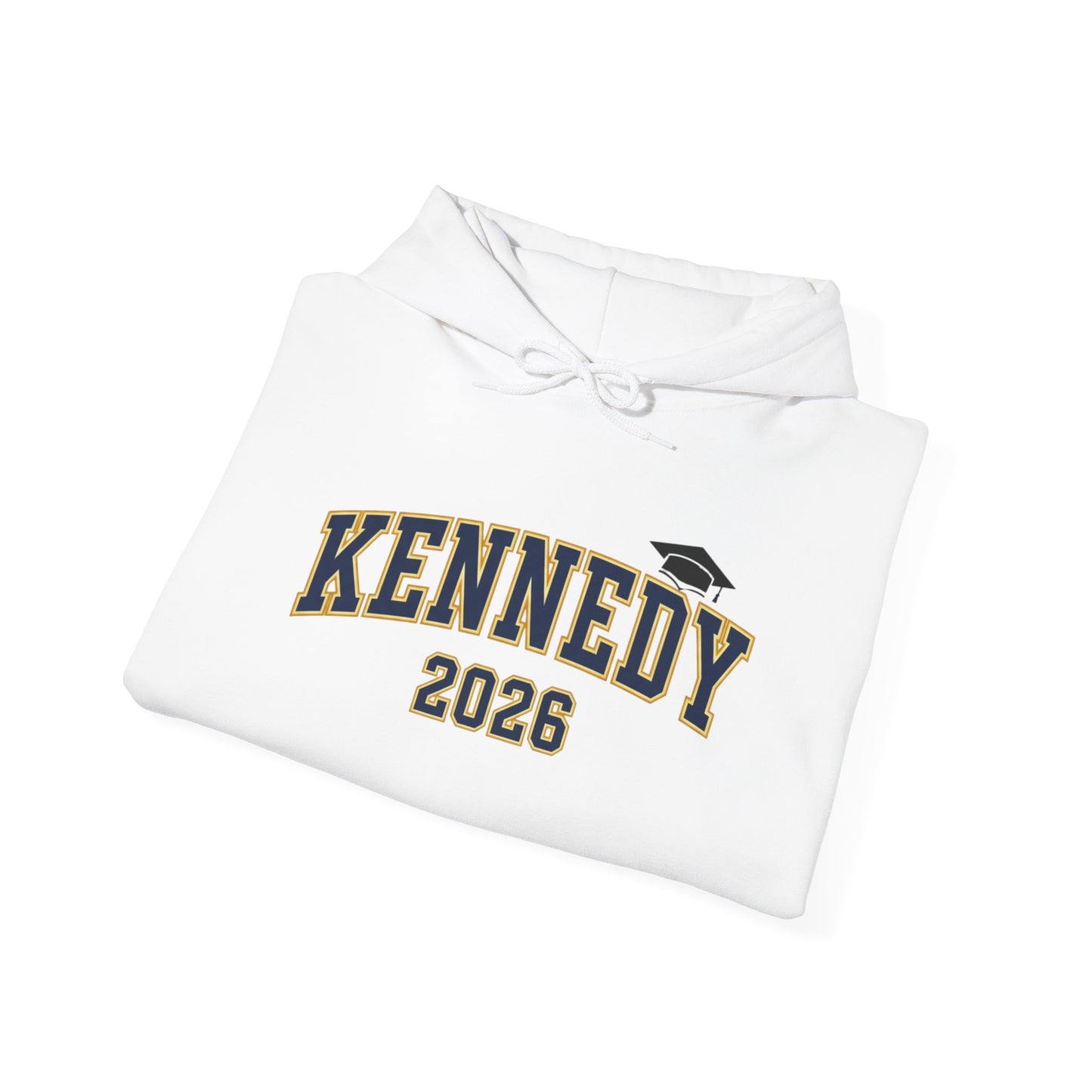 Bloomington Kennedy JFK Class of 2026 Block Hoodie