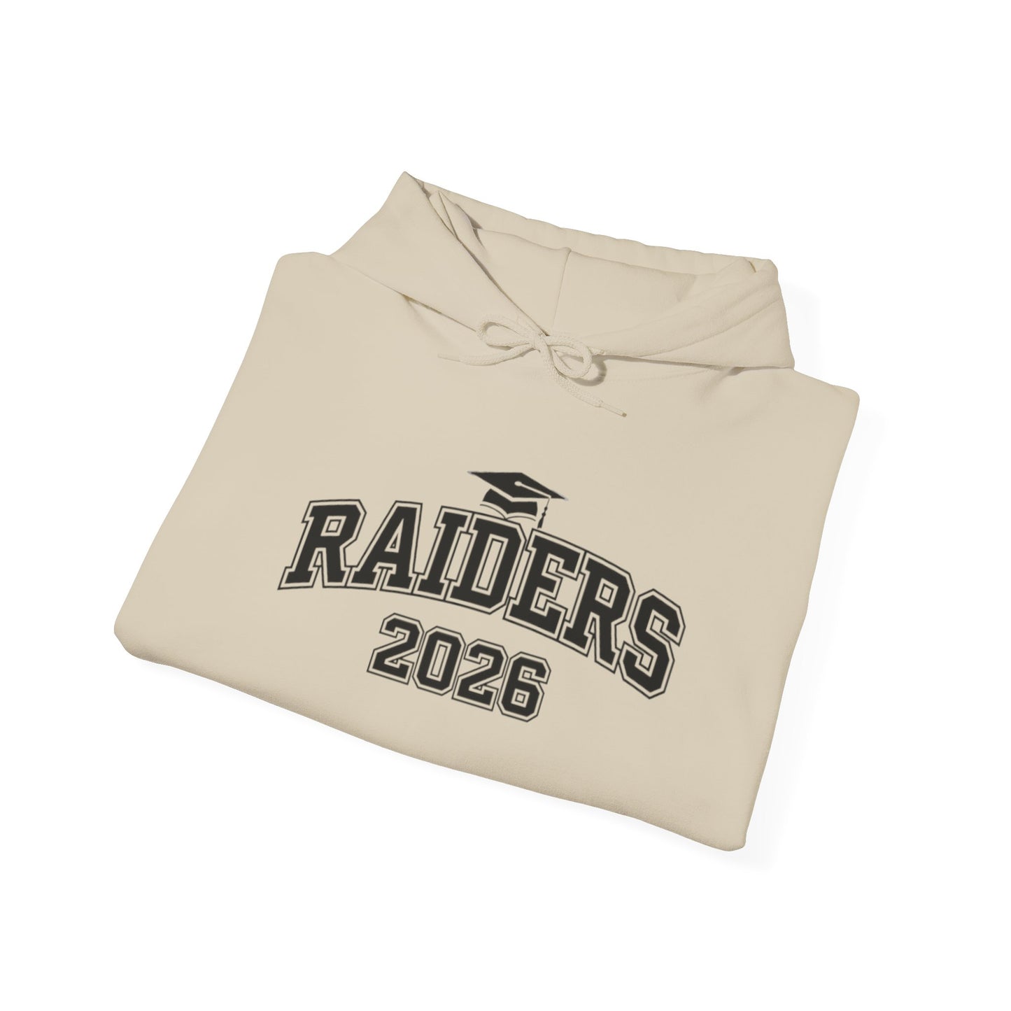 Roseville Raiders Class of 2026 Block Hoodie