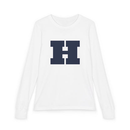 Hudson Raiders Youth H Monogram Long Sleeve Tee