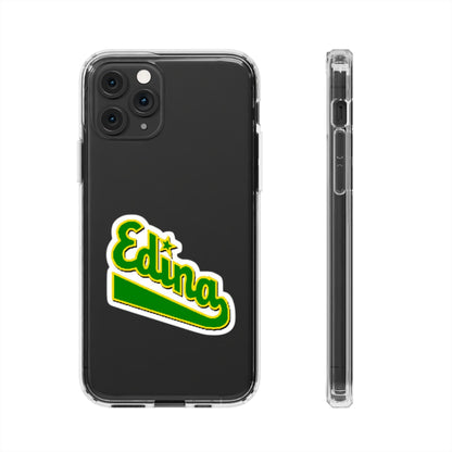 Custom Clear Phone Case with Edina Design - Stylish Protection for Your Smartphone