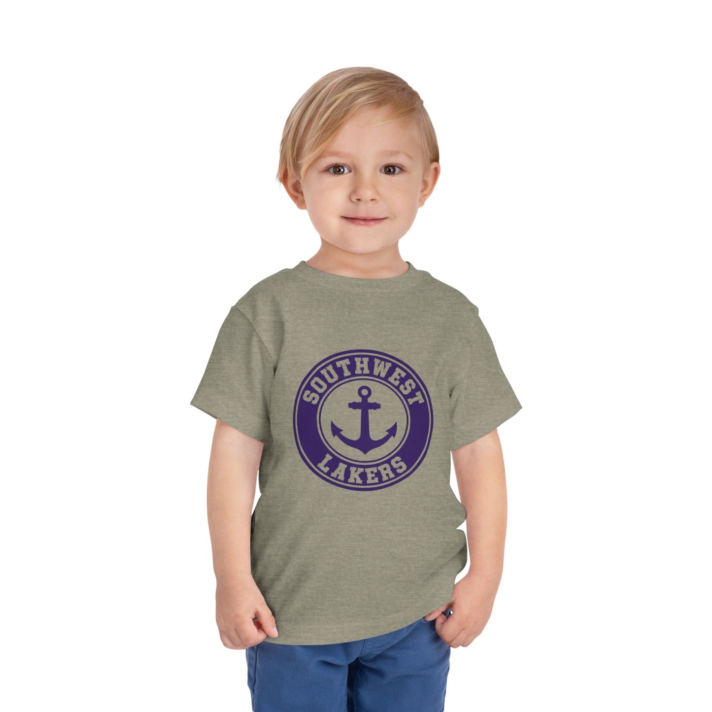 Minneapolis Southwest Lakers Toddler Tee - Cute Nautical Design for Little Fans
