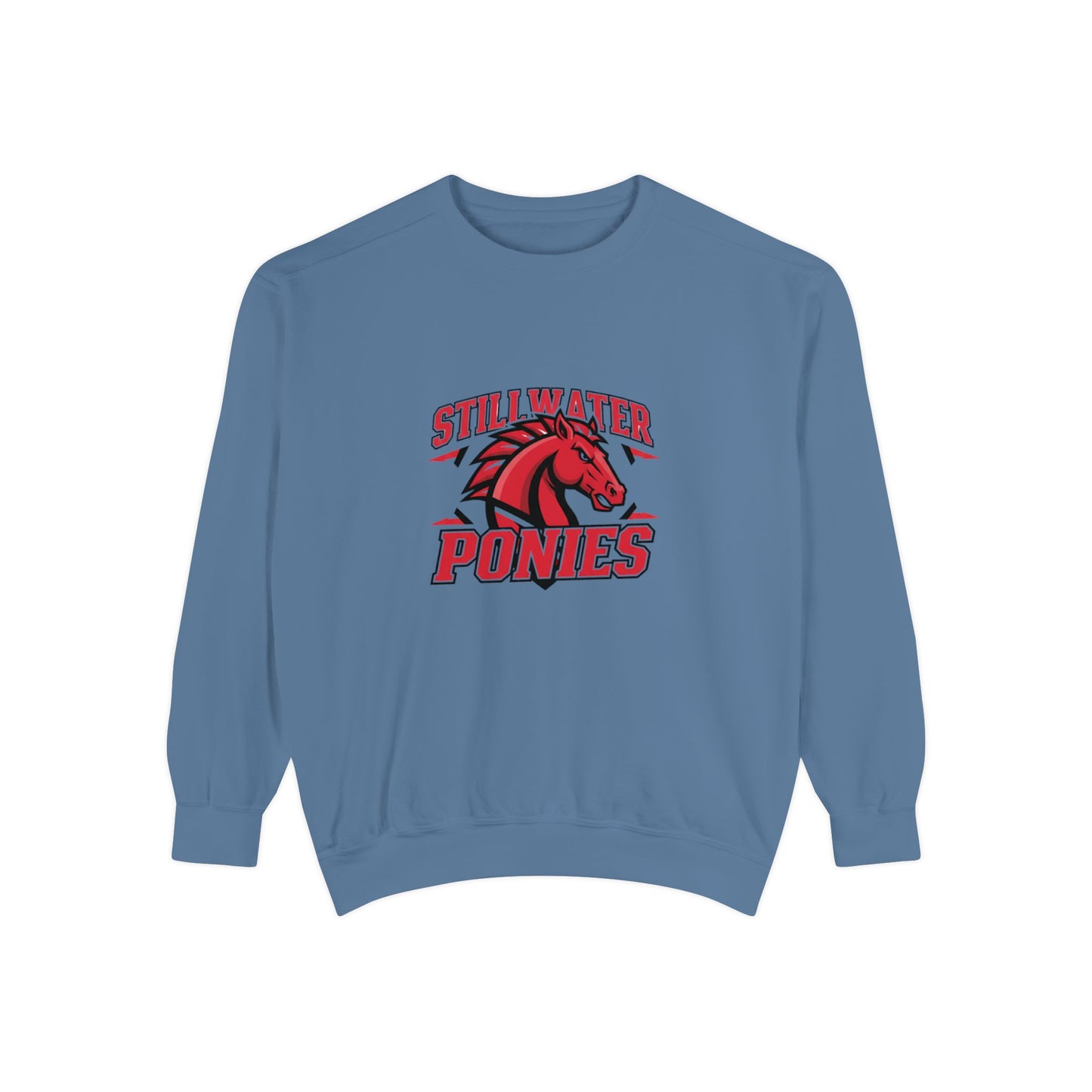 Stillwater Ponies Unisex Garment-Dyed Sweatshirt