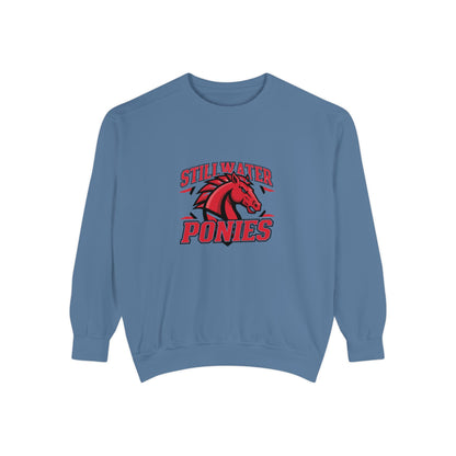 Stillwater Ponies Unisex Garment-Dyed Sweatshirt