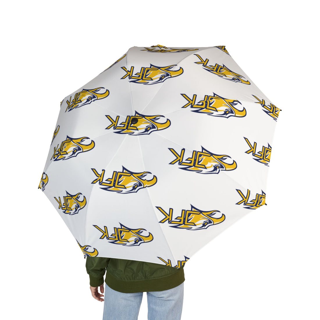 Bloomington Kennedy Eagles Stylish Foldable Umbrella - Compact Rain Protection