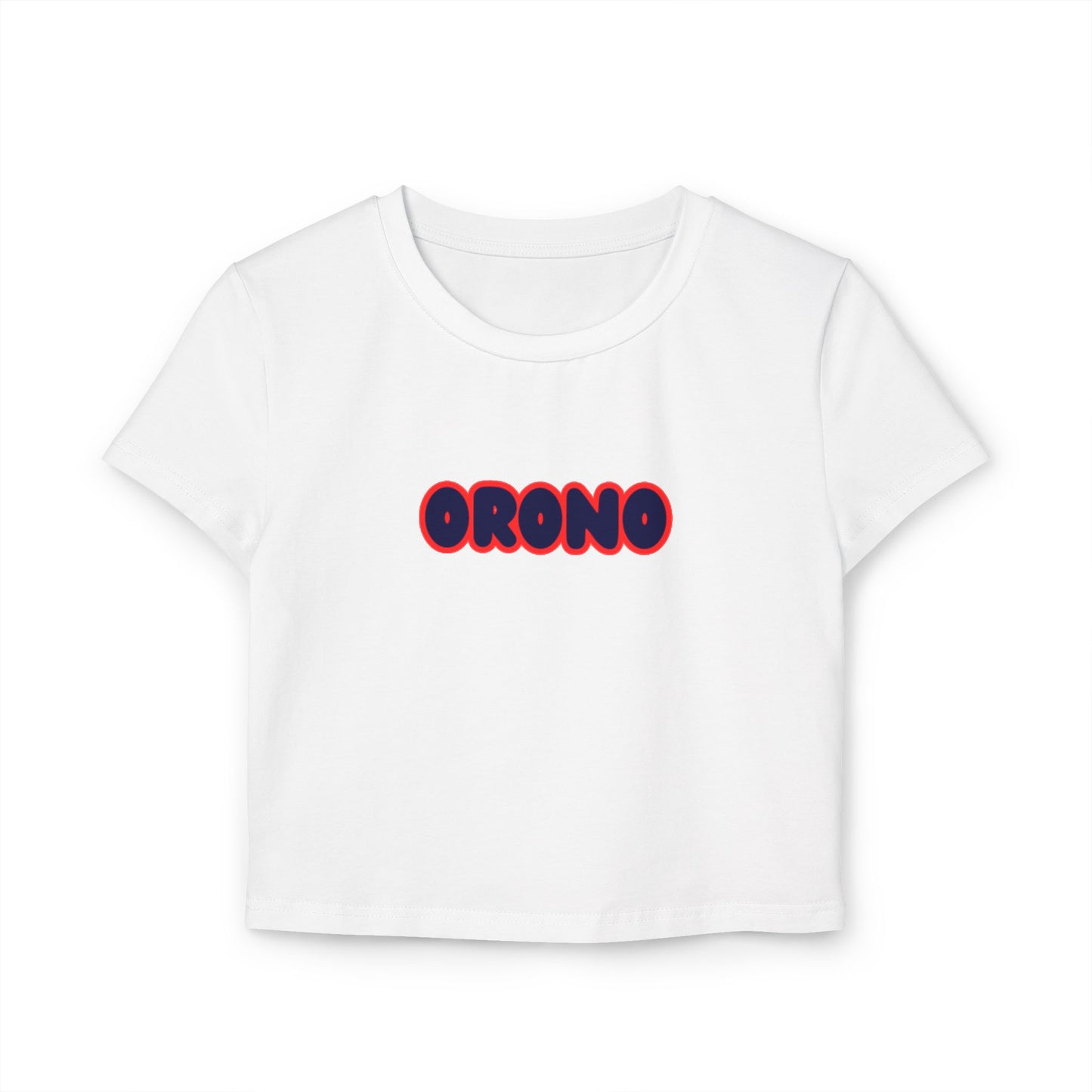 Orono Spartans Women’s Baby Tee - Retro Graphic Top for Casual Vibes