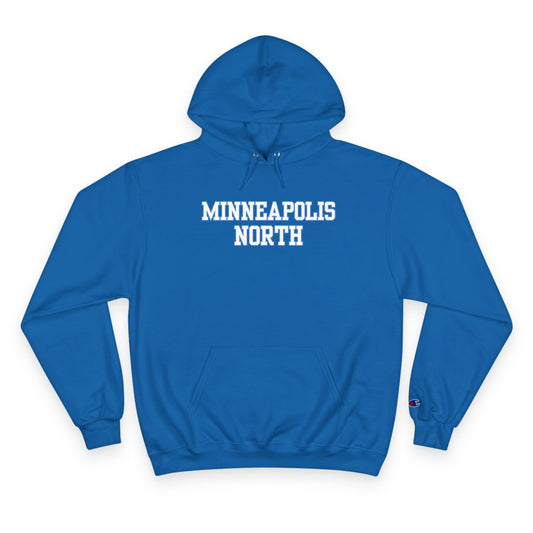 Minneapolis North Champion Hoodie — Retro Collegiate Pullover