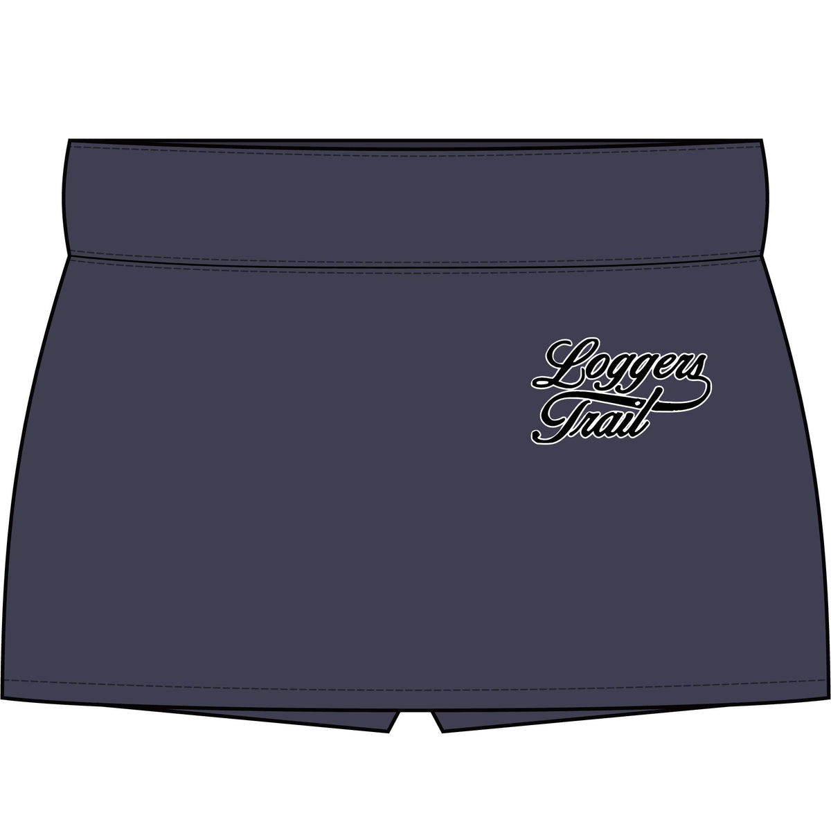 Logger's Trail Golf Course Women's Skort (White)— Athletic Golf & Tennis Wear
