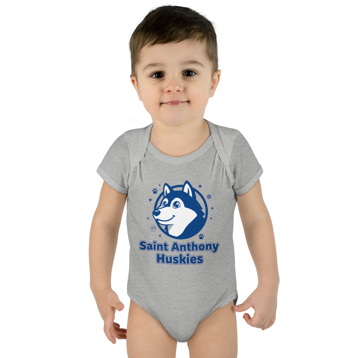 Saint Anthony Huskies Onesie