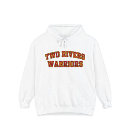 Two Rivers Warriors Hoodie — Garment-Dyed School Sweatshirt