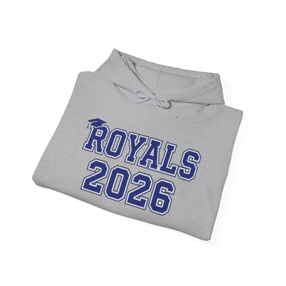 Woodbury Royals Class of 2026 Block Hoodie