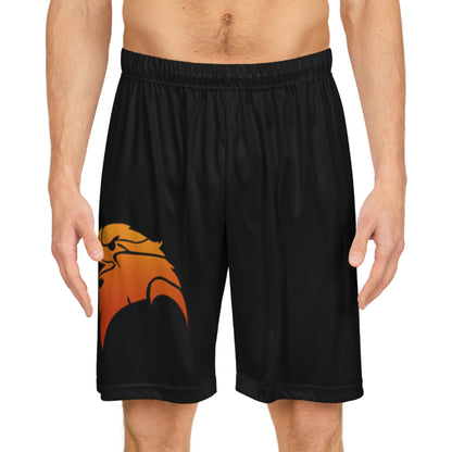 Saint Paul Humboldt Hawks Men's Black Basketball Shorts