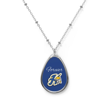 Hastings Raiders "Forever" Oval Pendant Necklace