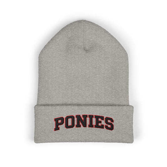 Stillwater Ponies Classic Cuffed Beanie Hat