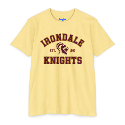 Irondale Knights T-Shirt — Vintage Collegiate Logo Tee