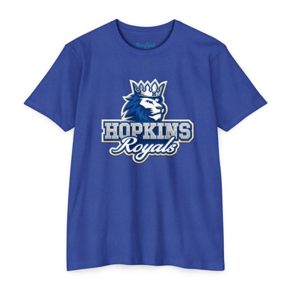 Hopkins Royals Crowned Lion Graphic T-Shirt