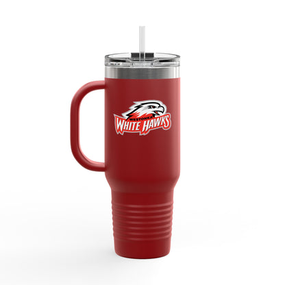 Mound Westonka White Hawks Insulated Travel Mug, 40oz