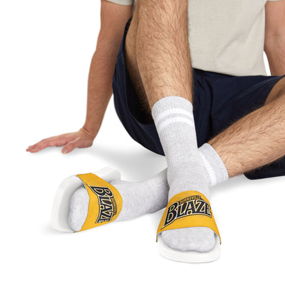 Burnsville Blaze Men's Removable-Strap Sandals - Stylish Comfort for Game Day