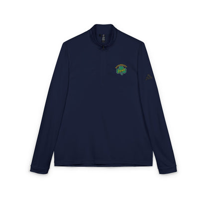 Embroidered Shamrock Quarter-Zip Pullover — adidas® Performance Golf Top