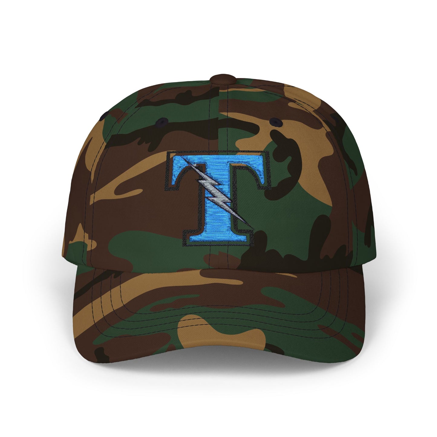 Tartan Titans Embroidered Classic Cap - Casual Style Hat for Everyday Wear
