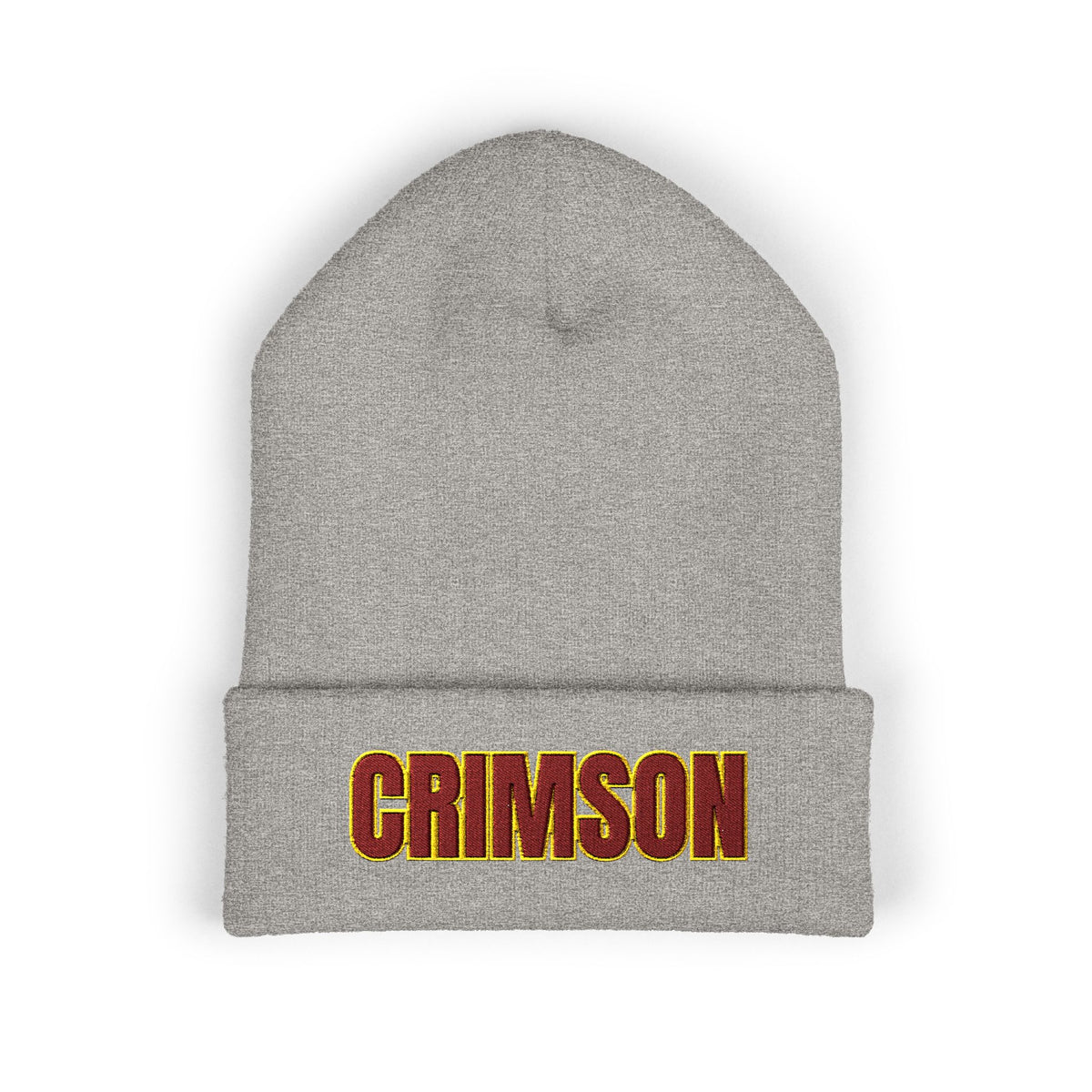 Maple Grove Crimson Classic Cuffed Beanie Hat
