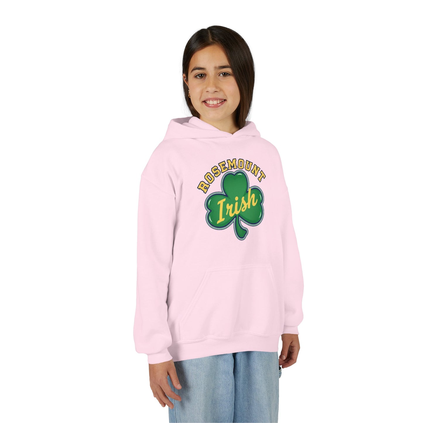 Rosemount Irish Youth Heavy Blend Hoodie - Cozy & Stylish Sweatshirt for Kids