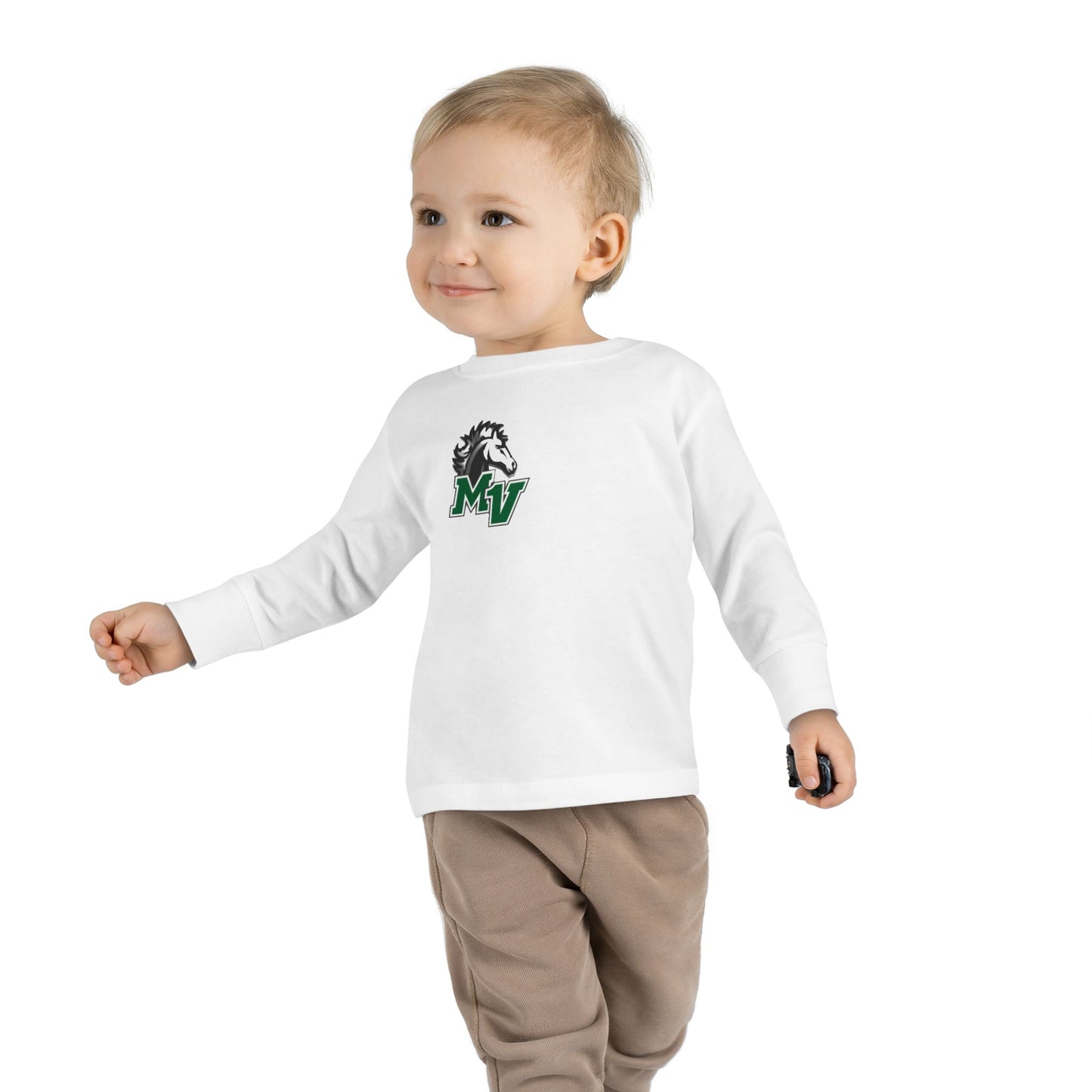 Mounds View Mustangs Toddler Long Sleeve T-Shirt