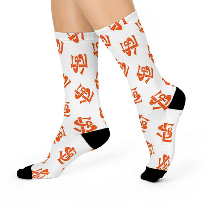 Saint Louis Park Orioles Trendy Cushioned Crew Socks