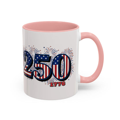 Patriotic Coffee Mug - Americas 250th Anniversary