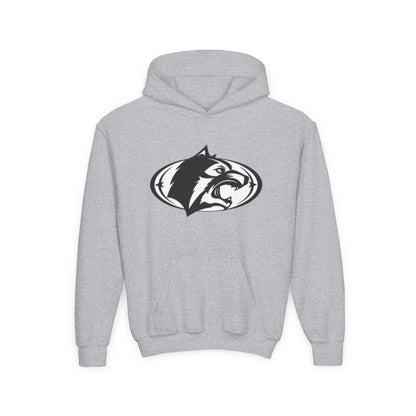 Youth Hoodie with Fierce Wildcat Design - Perfect for School and Sports Events