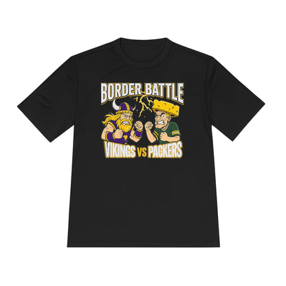 Border Battle Vikings vs Packers Tee — "The Best Seat in the Game Is at the Bar" Sports Rivalry Shirt