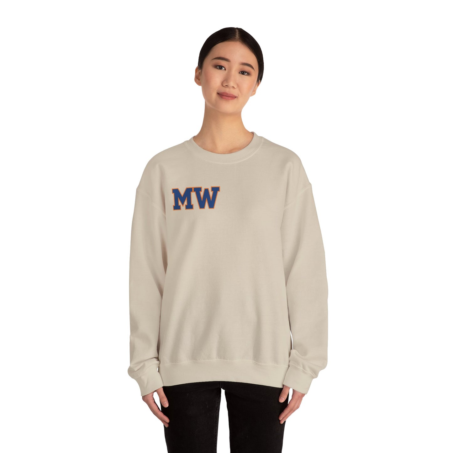 Minneapolis Washburn Millers MW logo Crewneck Sweatshirt