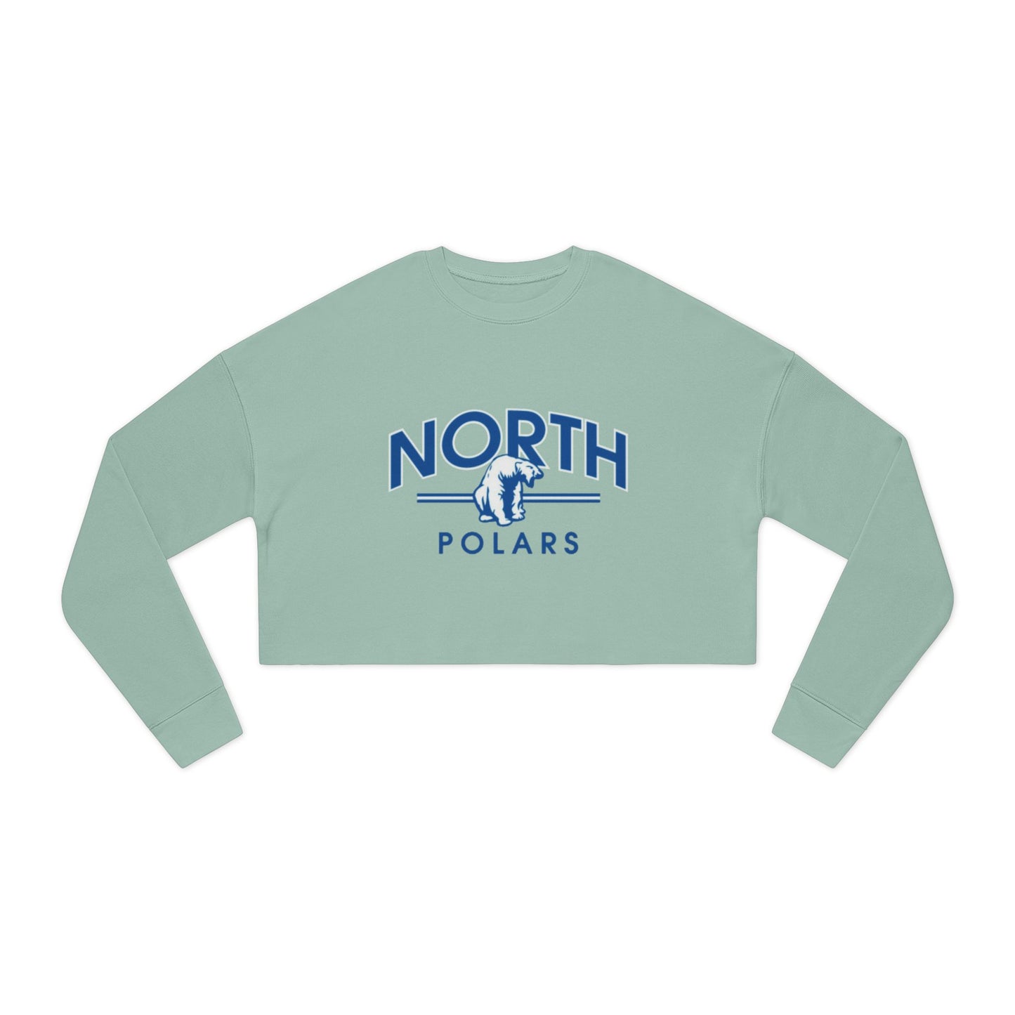 Minneapolis North Polars Women's Cropped Sweatshirt - Trendy & Stylish