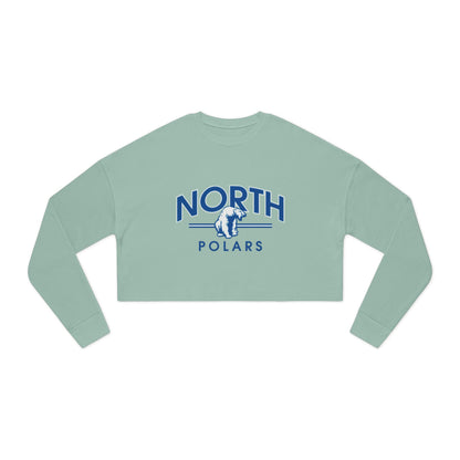 Minneapolis North Polars Women's Cropped Sweatshirt - Trendy & Stylish