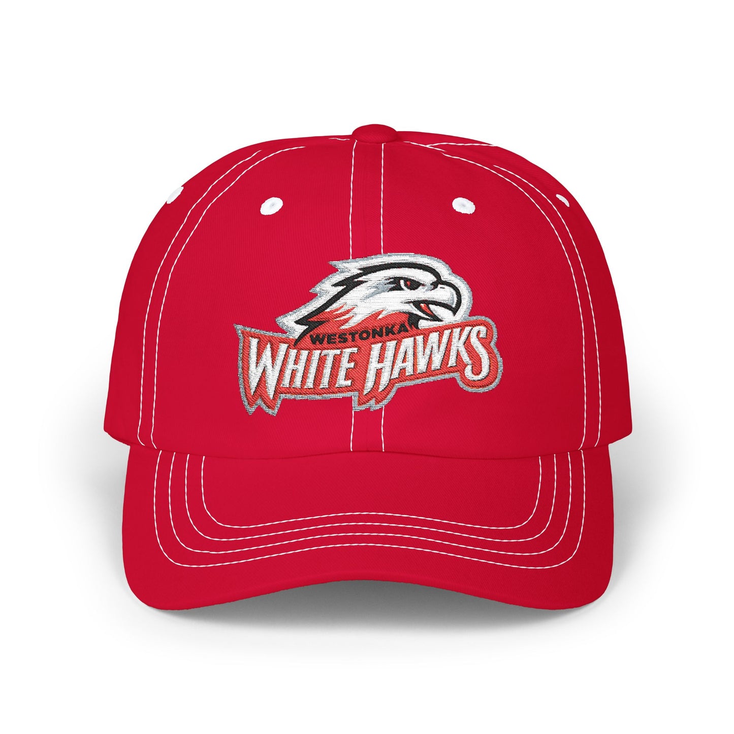 Mound Westonka White Hawks Classic Cap -| Stylish Casual Hat for Everyday Wear