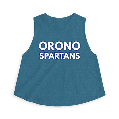 Orono Spartans Crop Top — Women’s School Spirit Tank