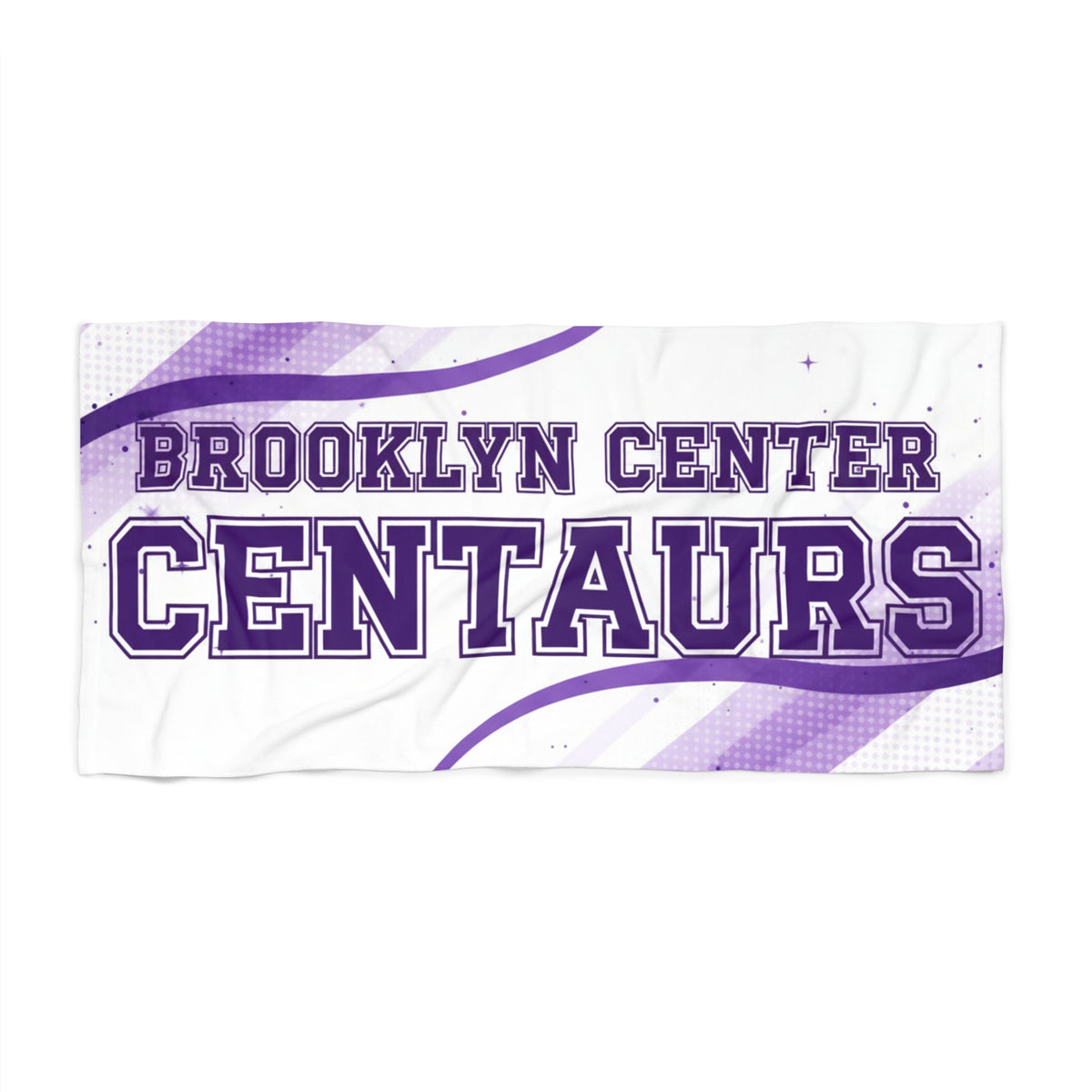 Brooklyn Center Centaurs Beach Towel - Fun and Stylish Summer Essential for Beach Lovers