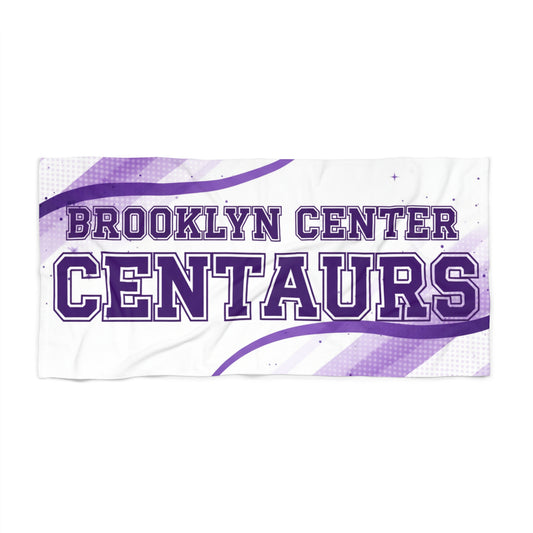 Brooklyn Center Centaurs Beach Towel - Fun and Stylish Summer Essential for Beach Lovers