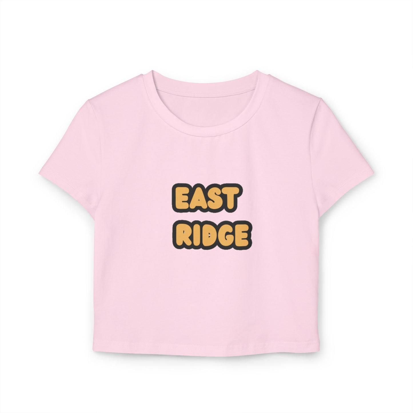 East Ridge Raptors Women’s Baby Tee - Retro Graphic Top for Casual Vibes