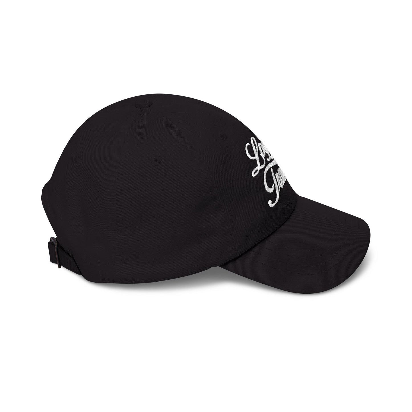 Logger's Trail Golf Course Embroidered Black Cap